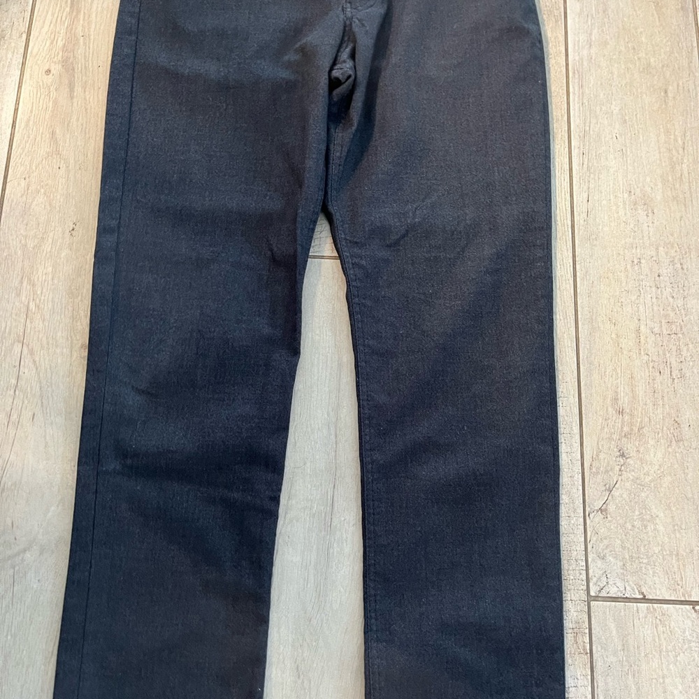 Men's Premium Black Denim Straight Jeans